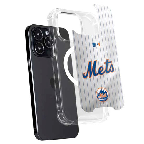 MLB New York Mets Home Jersey iPhone 16 Pro MagSafe Case